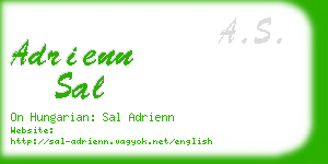 adrienn sal business card